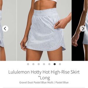 LULULEMON HOTTY HOT SKIRT